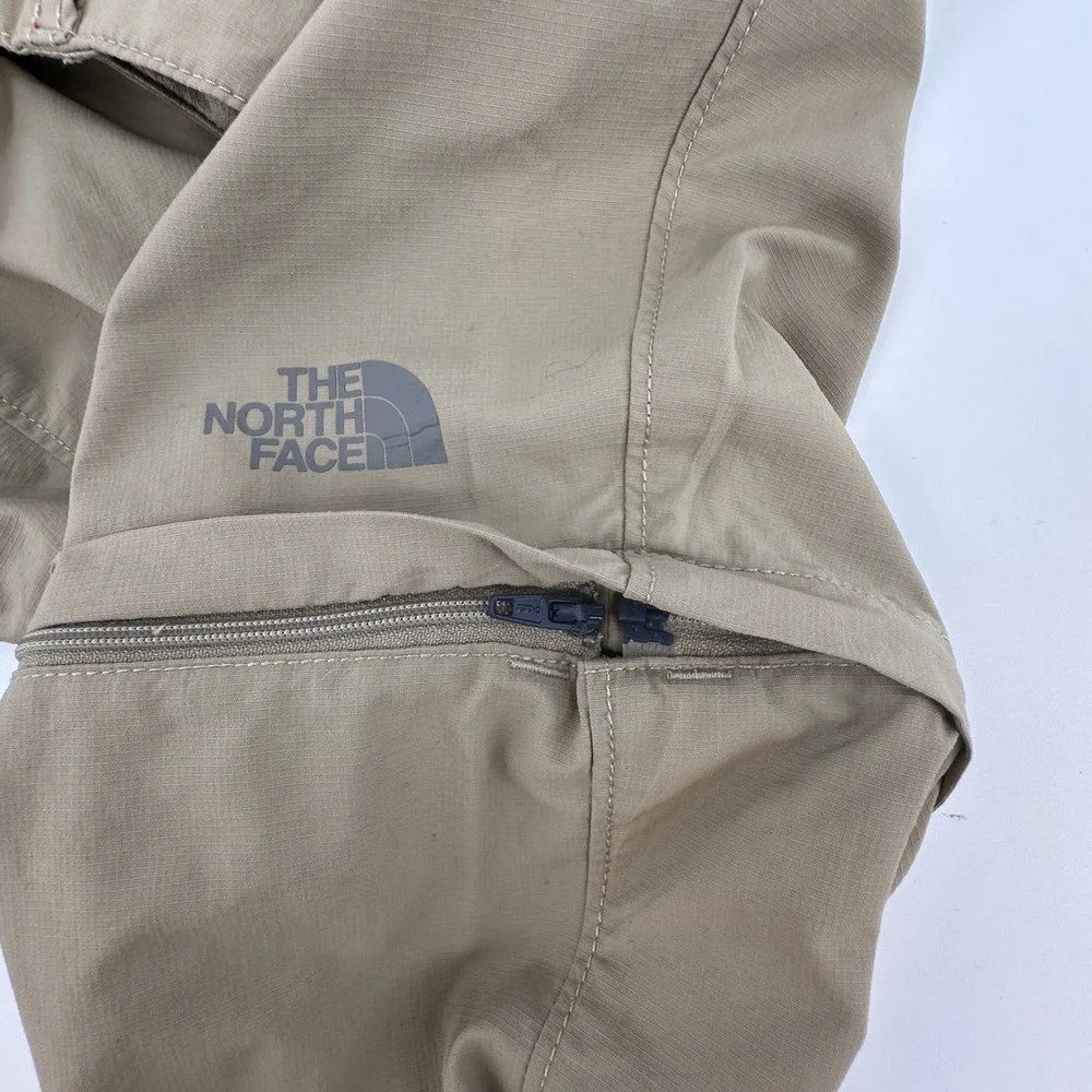 The North Face Mens Horizon 2.0 Convertible Hiking Pants Khaki Tan 36 NF0A2UNB